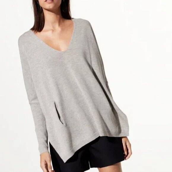 Aritzia Babaton | Baylor Sweater in light grey - Picture 10 of 13